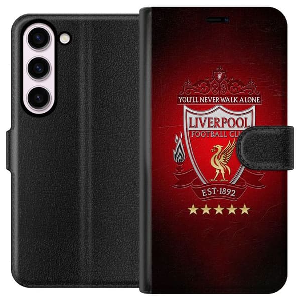 Kompatibel Tegnebogsetui til Samsung Galaxy S23 Liverpool