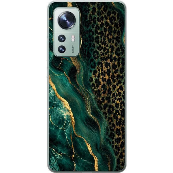 Kompatibel Mobilcover til Xiaomi 12 Smaragdleopard