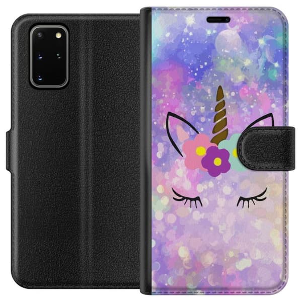 Kompatibelt Plånboksfodral till Samsung Galaxy S20+ Enhörning