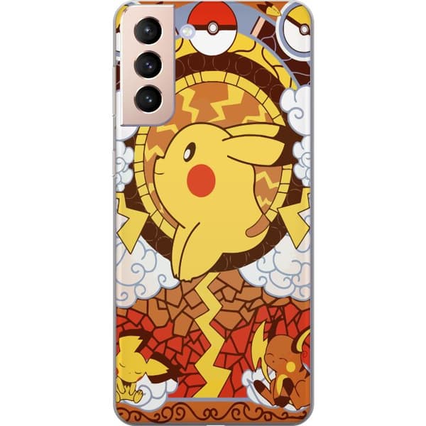 Kompatibelt Mobildeksel til Samsung Galaxy S21 Pikachu