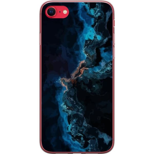 Kompatibelt Mobildeksel til Apple iPhone SE (2022) Galakse Marmor