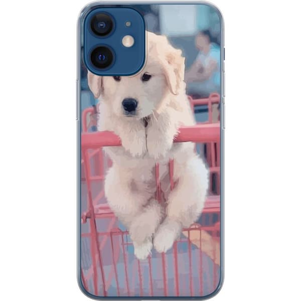 Kompatibel Mobilcover til Apple iPhone 12 Hundehvalp