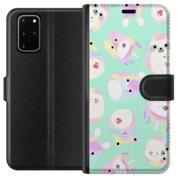 Kompatibelt Plånboksfodral till Samsung Galaxy S20+ Squishmallow