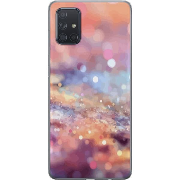 Kompatibelt Mobildeksel til Samsung Galaxy A71 Glitter
