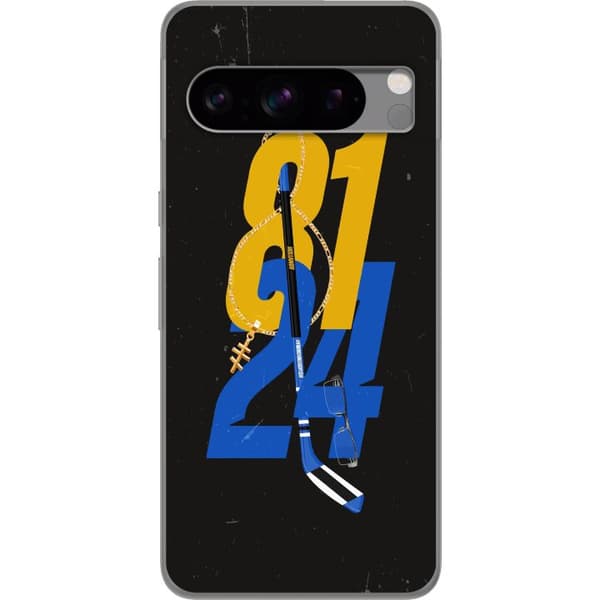 Kompatibelt Mobildeksel til Google Pixel 8 Pro Hockeynummer med klubba
