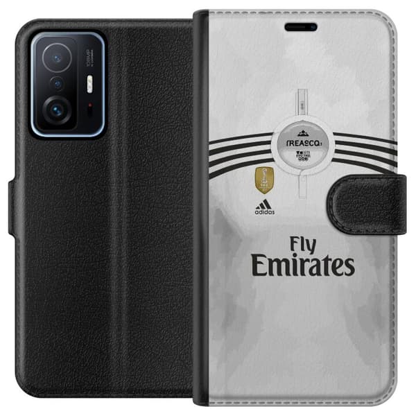 Kompatibel Tegnebogsetui til Xiaomi 11T Vit fotbollströja