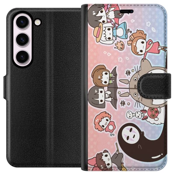 Kompatibelt Plånboksfodral till Samsung Galaxy S23 Kawaii