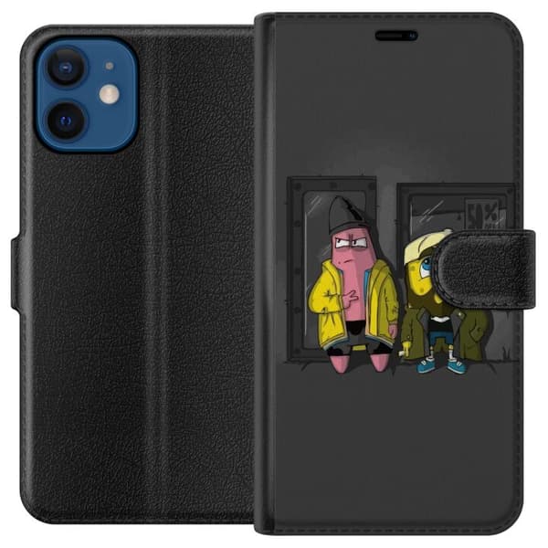 Yhteensopiva Lompakkokotelo Apple iPhone 12 mini Spongebob