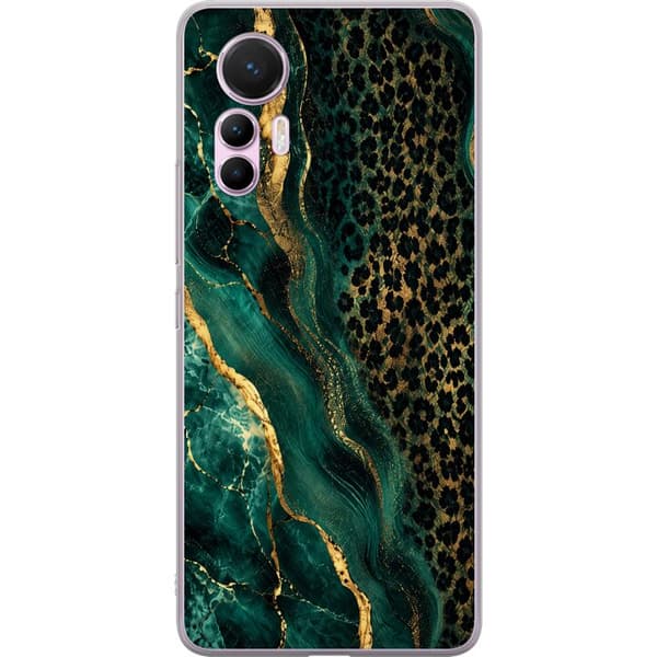 Kompatibel Mobilcover til Xiaomi 12 Lite Smaragdleopard