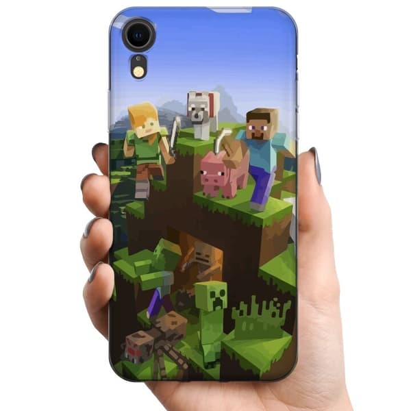 Kompatibel Mobilcover til Apple iPhone XR MineCraft