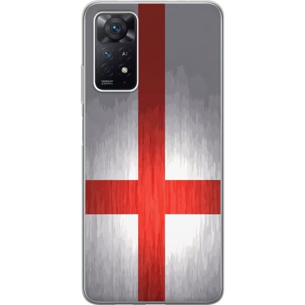 Kompatibelt Mobildeksel til Xiaomi Redmi Note 11 Pro 5G Englands flagga