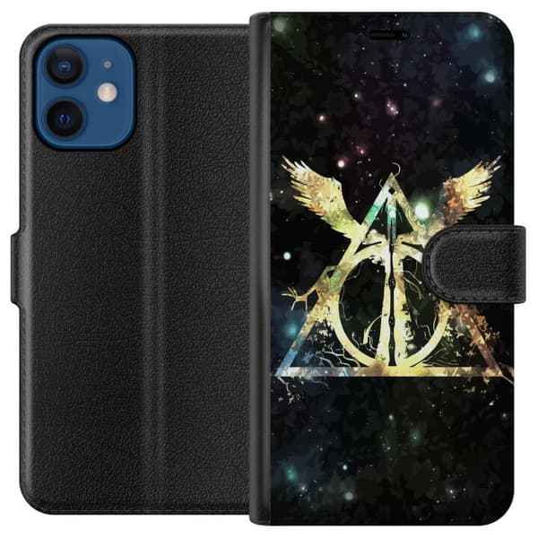 Kompatibel Tegnebogsetui til Apple iPhone 12 mini Harry Potter