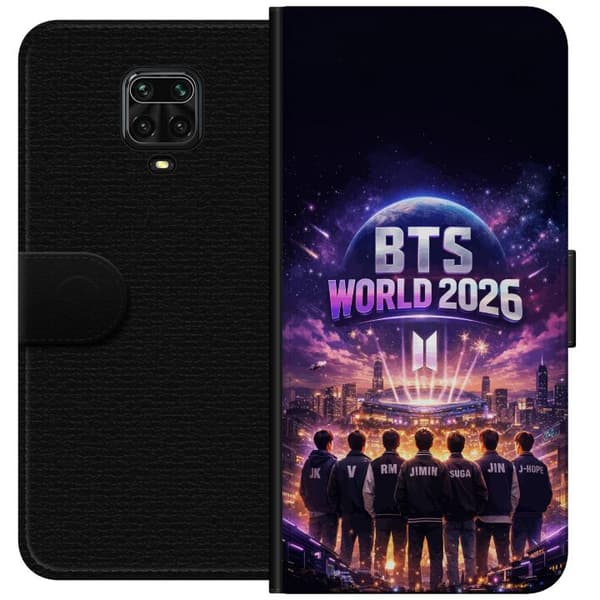 Kompatibel Tegnebogsetui til Xiaomi Redmi Note 9 Pro BTS