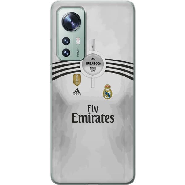 Kompatibelt Mobildeksel til Xiaomi 12 Vit fotbollströja