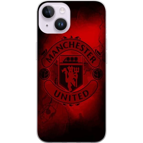 Kompatibelt Mobilskal till Apple iPhone 14 Manchester United