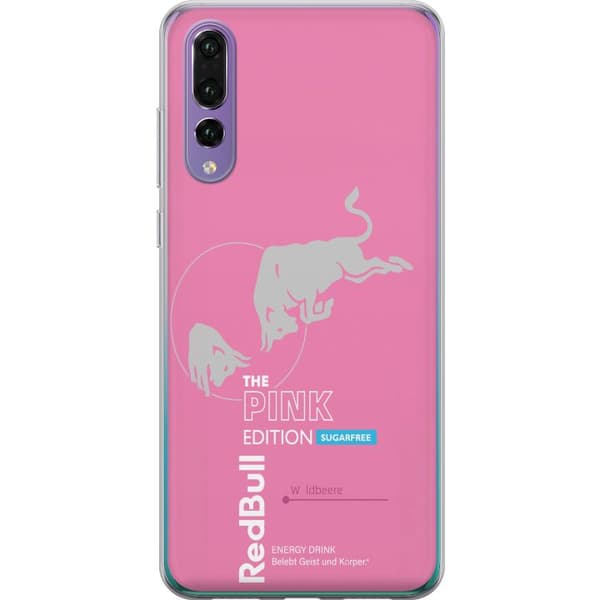 Kompatibelt Mobilskal till Huawei P20 Pro Modern rosa energidrycksdesign