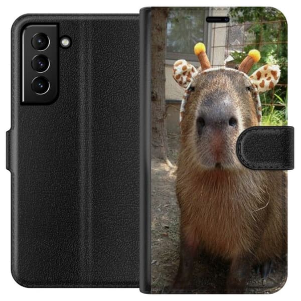 Kompatibel Tegnebogsetui til Samsung Galaxy S21+ 5G Capybara