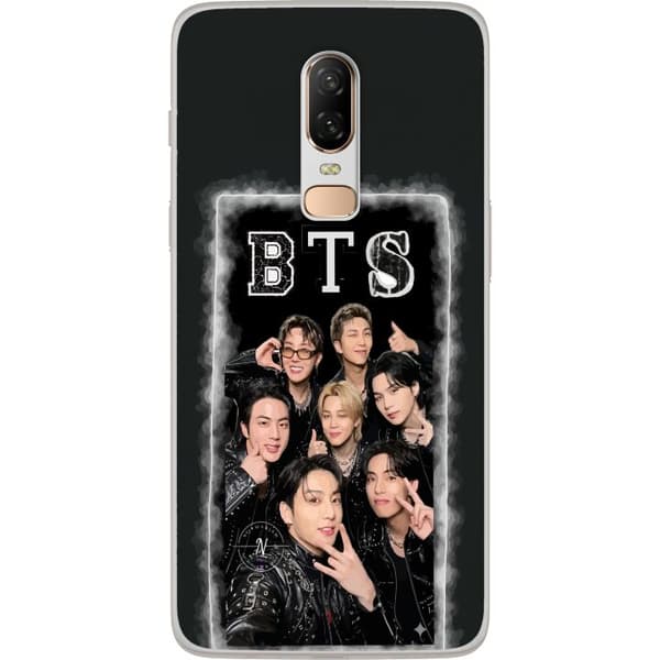 Kompatibelt Mobildeksel til OnePlus 6 K-pop-inspirert med BTS i moderne stil