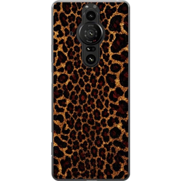 Kompatibelt Mobilskal till Sony Xperia Pro-I Leopard Icon