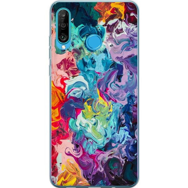 Kompatibelt Mobilskal till Huawei P30 lite Färg