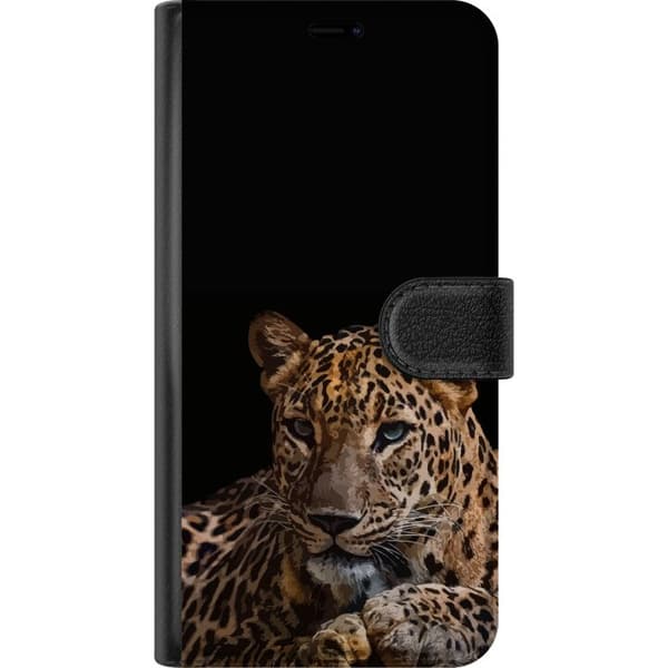 Yhteensopiva Lompakkokotelo Apple iPhone 13 Leopard