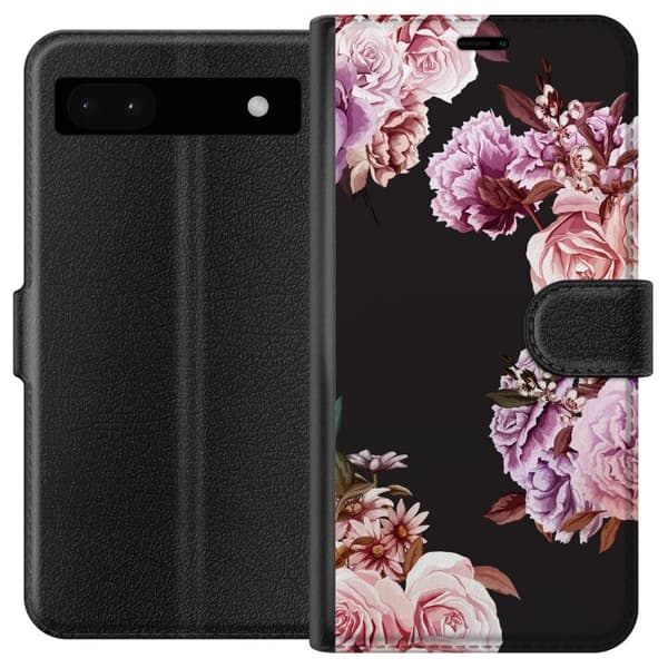Kompatibelt Plånboksfodral till Google Pixel 6a Blommor