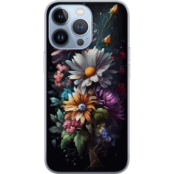 Kompatibelt Mobildeksel til Apple iPhone 13 Pro Blomster