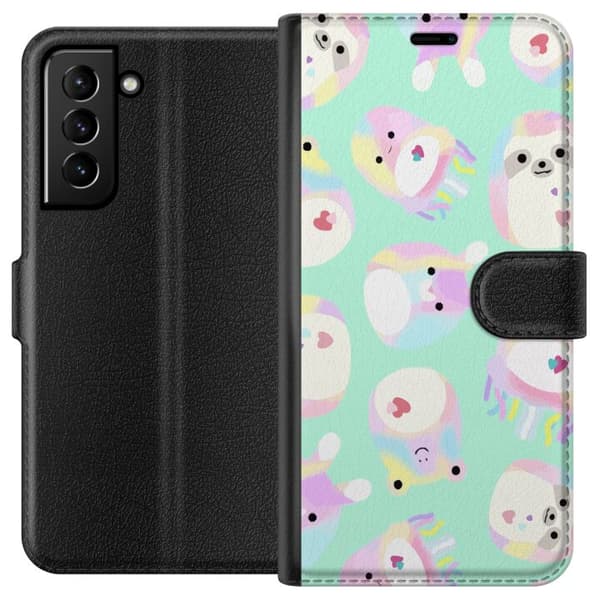 Kompatibel Tegnebogsetui til Samsung Galaxy S21+ 5G Squishmallow