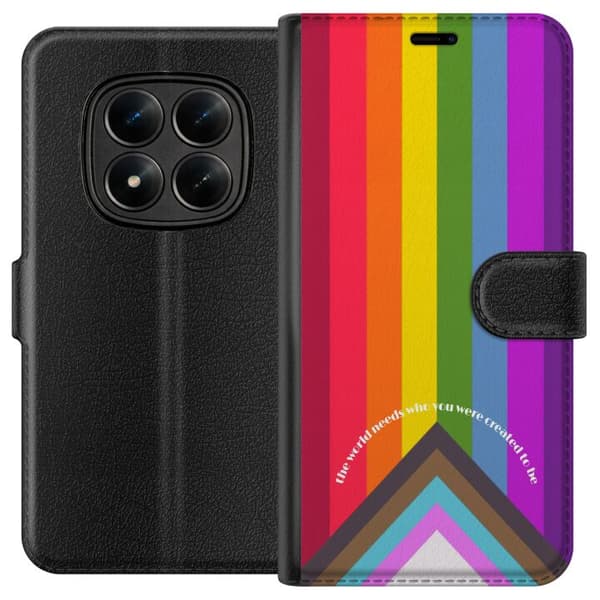 Kompatibel Tegnebogsetui til Xiaomi Redmi Note 15 Pro+ Hej verden!