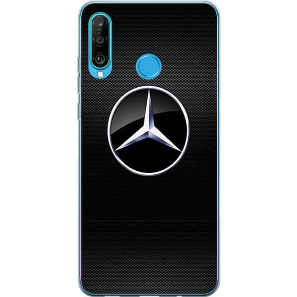 Kompatibelt Mobilskal till Huawei P30 lite Mercedes
