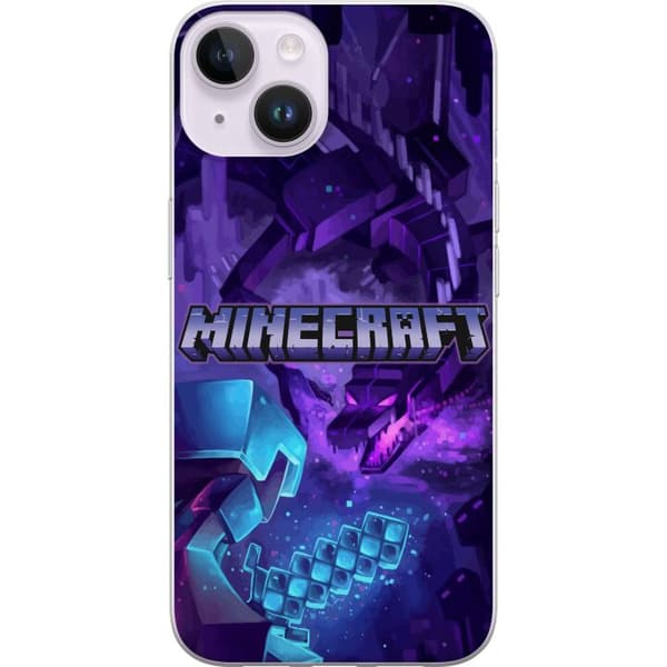Yhteensopiva Puhelinkuori Apple iPhone 14 Minecraft