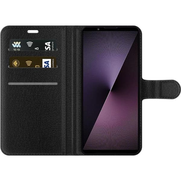 Kompatibel Tegnebogsetui til Sony Xperia 1 VII Smält Patrick