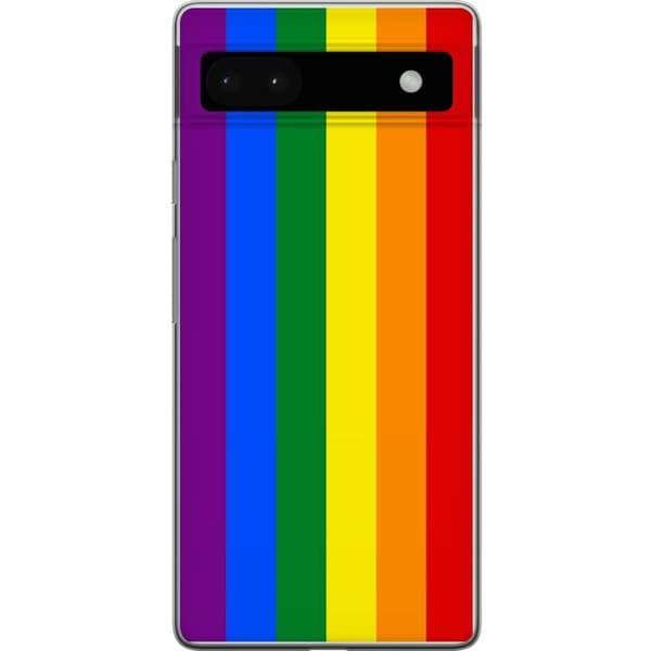 Kompatibel Mobilcover til Google Pixel 6a Pride Flagga