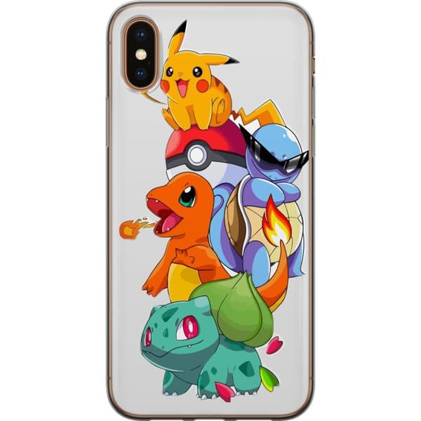 Kompatibel Mobilcover til Apple iPhone XS Pokemon Stack