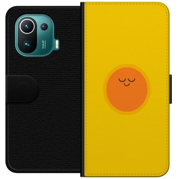 Kompatibelt Lommeboketui til Xiaomi Mi 11 Pro Sovande solfigur