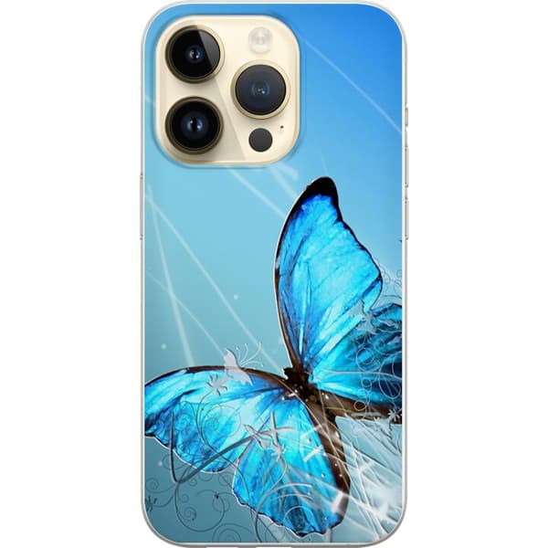 Kompatibelt Mobilskal till Apple iPhone 14 Pro Fjäril