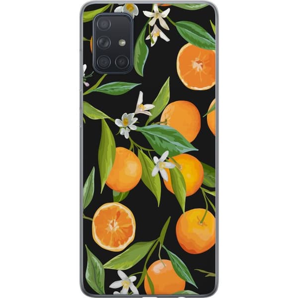 Kompatibelt Mobildeksel til Samsung Galaxy A71 Appelsinjuice