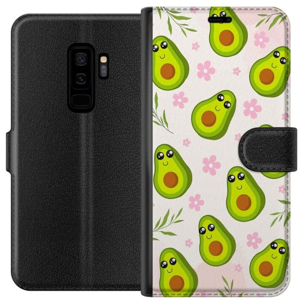 Kompatibelt Plånboksfodral till Samsung Galaxy S9+ Avokado