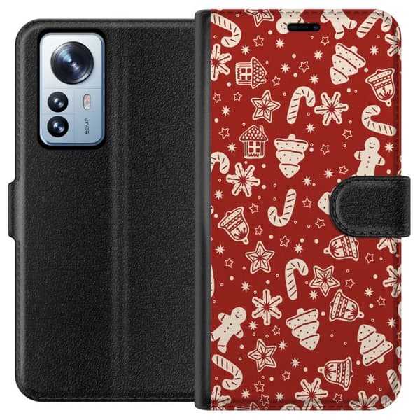Yhteensopiva Lompakkokotelo Xiaomi 12 Pro Hyvää joulua