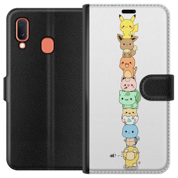 Kompatibelt Lommeboketui til Samsung Galaxy A20e Pokemon