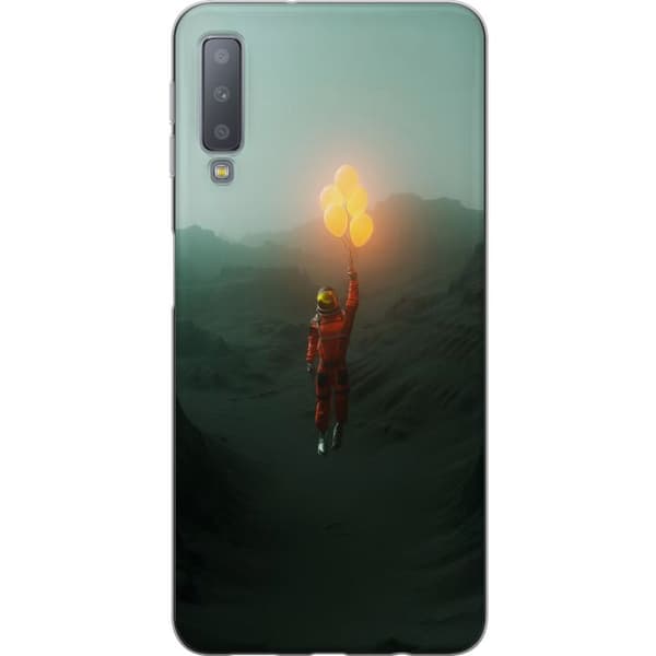 Kompatibelt Mobildeksel til Samsung Galaxy A7 (2018) Monosjekk