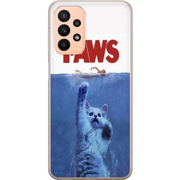Kompatibelt Mobilskal till Samsung Galaxy A23 Paws