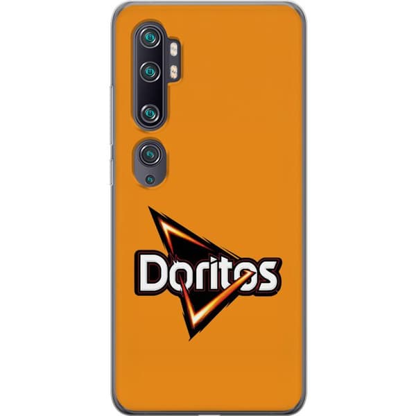 Kompatibelt Mobildeksel til Xiaomi Mi Note 10 Sleek Doritos design med ikonisk logo