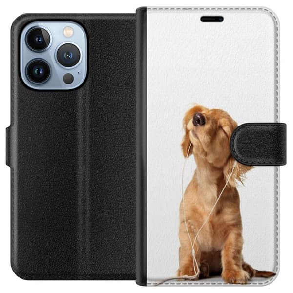 Yhteensopiva Lompakkokotelo Apple iPhone 13 Pro Koira