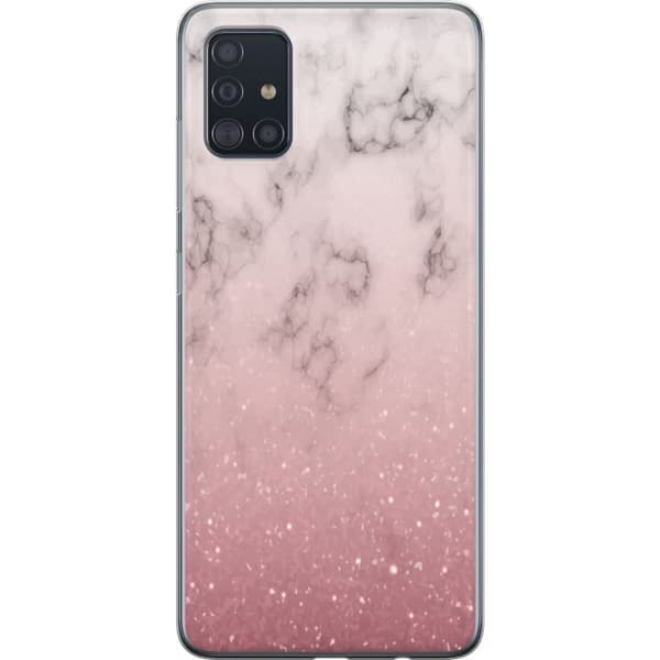 Kompatibelt Mobildeksel til Samsung Galaxy A51 Glimmer og marmor