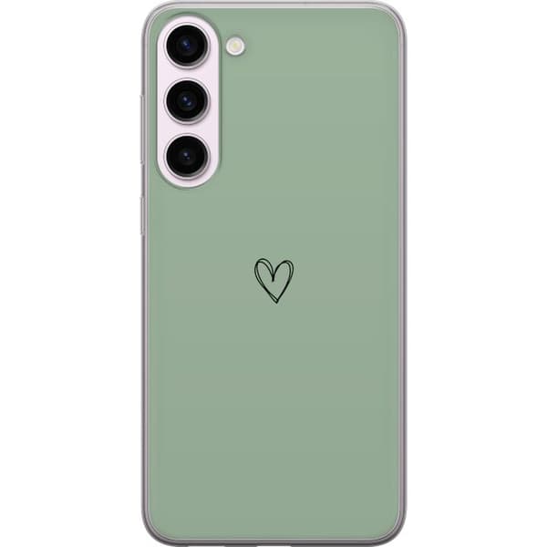 Kompatibelt Mobilskal till Samsung Galaxy S23+ Hjärta