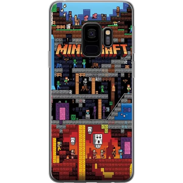 Kompatibelt Mobilskal till Samsung Galaxy S9 Minecraft