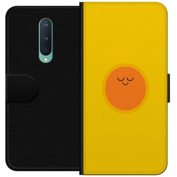 Kompatibelt Plånboksfodral till OnePlus 8 Sovande solfigur