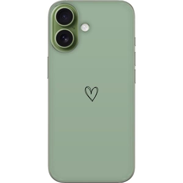 Kompatibelt Mobildeksel til Apple iPhone 17 Hjerte