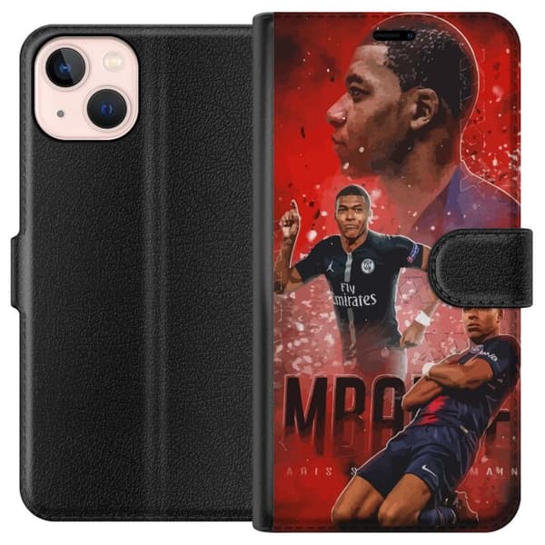 Kompatibelt Plånboksfodral till Apple iPhone 13 mini Mbappe